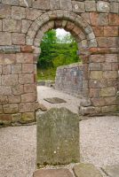 Tomb stone in the chancel