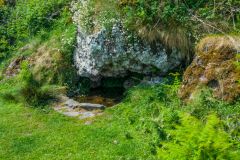 The holy well, or 'Priest's Well'