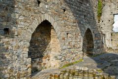 Blocked doorways in the west range