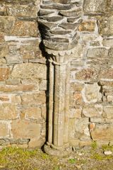 Remains of a medieval column