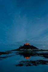 St Michael's Mount, Night falls on St Michael's Mount