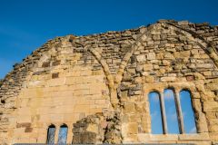 North aisle arcade, now blocked