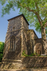 The west tower