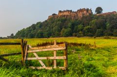The castle from below