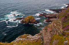Old Man of Stoer, Rocky coastline