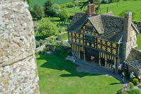 Stokesay Castle, Gatehouse view from above
