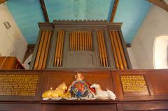 Stoneleigh, St Mary's Church, West gallery and organ