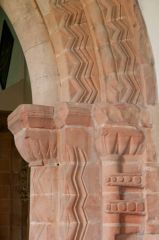 Stoneleigh, St Mary's Church, Norman chancel arch