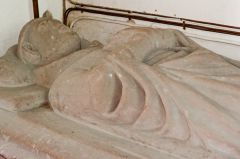 Stoneleigh, St Mary's Church, 14th century effigy of a priest