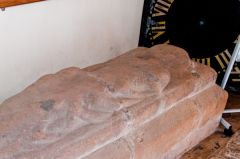 Stoneleigh, St Mary's Church, Medieval effigy of a woman