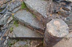 Ruins of a medieval stair