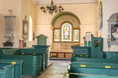 Looking east to the chancel
