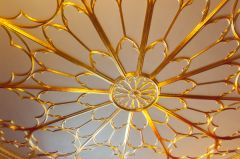 Gilding detail in The Tribune