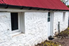 The front of the house