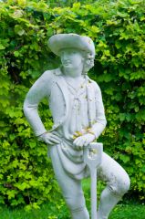 A gardener hard at work?