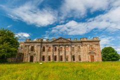 Sutton Scarsdale Hall, The west front of the Hall