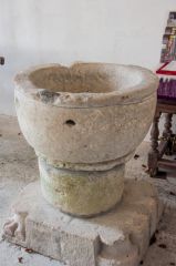 The Norman font from Monkton Deverill