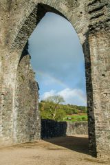 Doorway arch in the tower