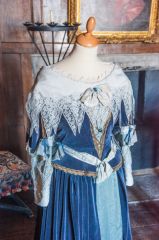 Historical costumes on display