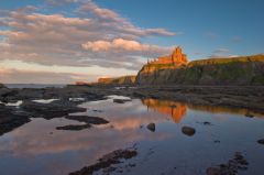 The castle from the shore