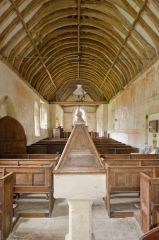 Looking east down the nave