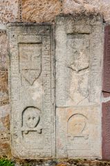 17th century grave slabs