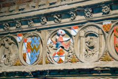 15th century fireplace mantle