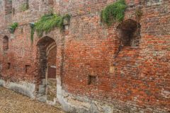 Inside the college building