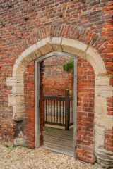 The main entrance to the college