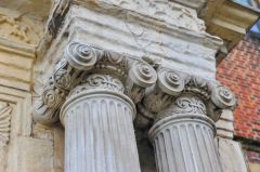 Neoclassical column detail