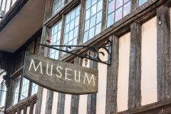 Tewkesbury Museum sign