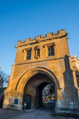 The medieval Abbey gate