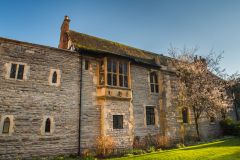 Abbey House, beside the church