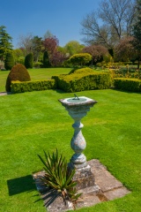 Sundial near the house