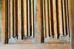 Tudor linenfold panelling