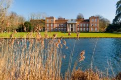The Vyne, The Vyne house from the lake