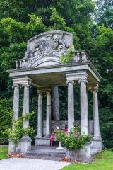 A rather grand neoclassical garden folly