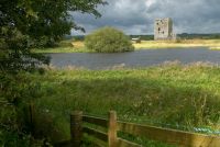First glimpse of the castle