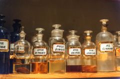 Timespan, Glass bottles in the village shop