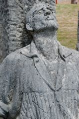 Tolpuddle Martyrs Museum, Detail of the Martyr's sculpture
