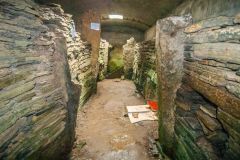 The interior of the tomb