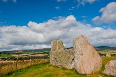 The recumbent stone and flankers