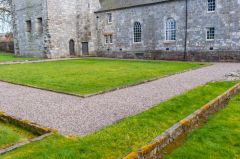 Torphichen Preceptory, Foundations of the cloister