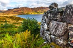 Loch Alsh from Totaig Broch