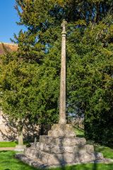 The 14th century churchyard cross