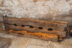 Ancient stocks in the south aisle