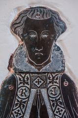 15th century brass of a priest