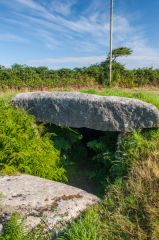 Entrance to the burial chamber