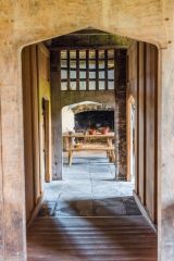 Passage from the kitchens to the great hall