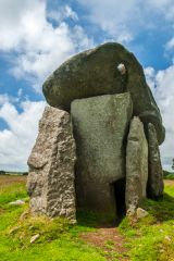 The end view of the quoit